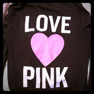 USED - VICTORIA SECRET ZIP HOODIE